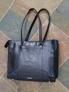 Rebecca Minkoff Black Leather Shoulder Bag